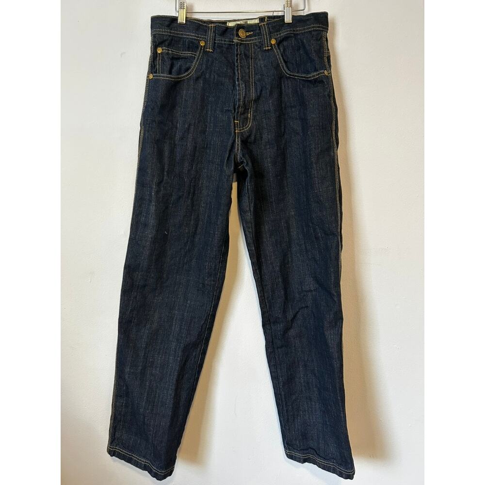 Rich Kids RK Blue Jeans | Baggy Denim | Y2K | Streetwear - (Size 34x34)‎